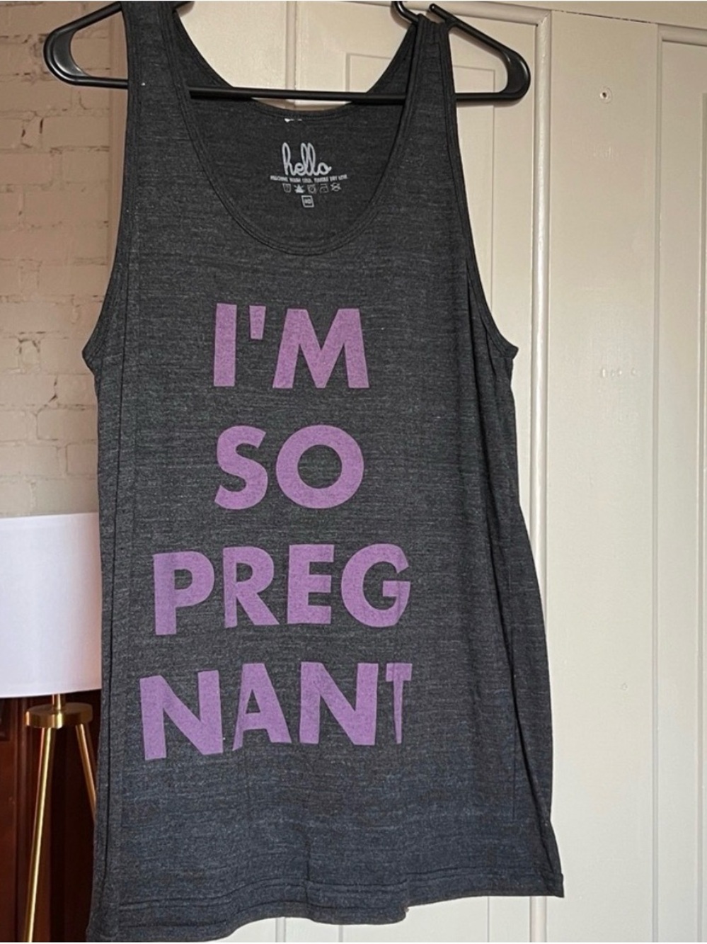 “I’m So Pregnant” Maternity Tank